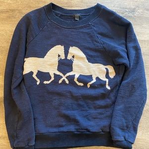 J Crew Crewneck Sweatshirt - Navy